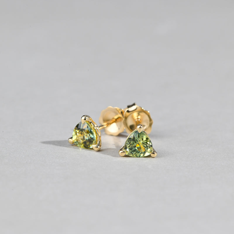 Melba Trilliant Earrings