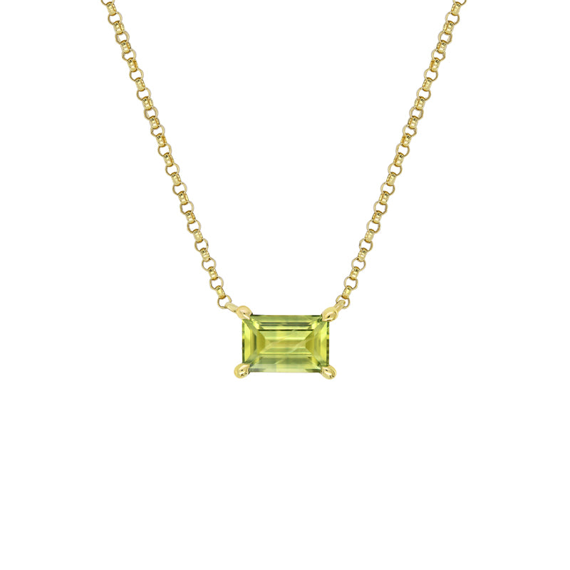 Maya Baguette Necklace