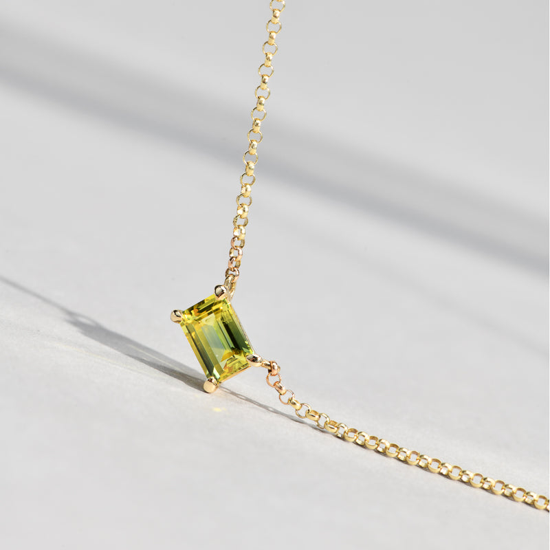 Maya Baguette Necklace