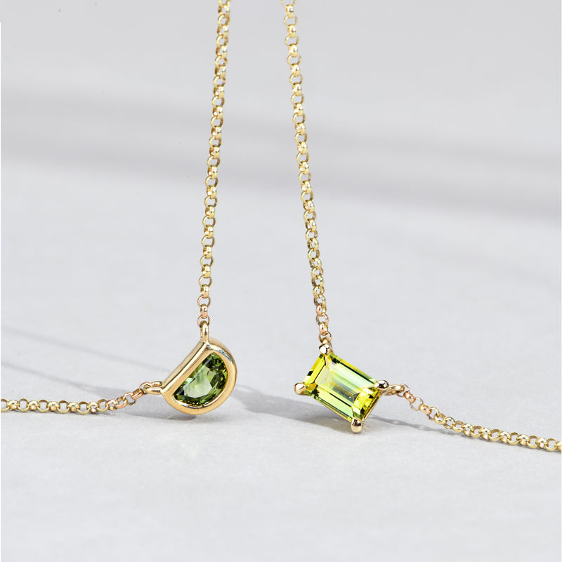 Maya Baguette Necklace