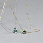 Sadie Square Emerald Necklace
