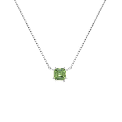 Sadie Square Emerald Necklace
