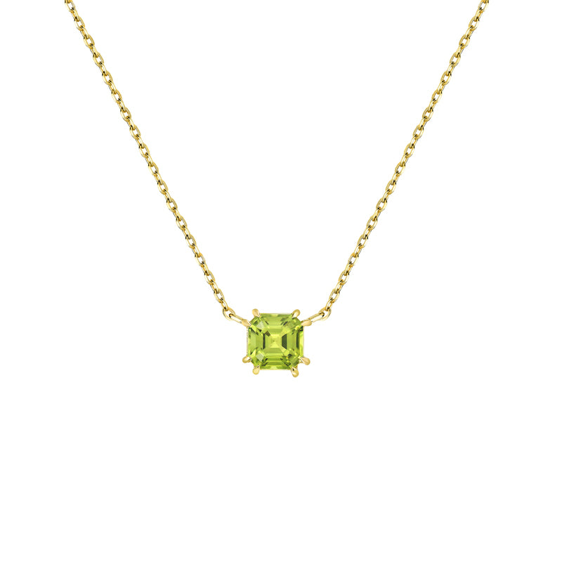 Sadie Square Emerald Necklace