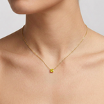 Sadie Square Emerald Necklace