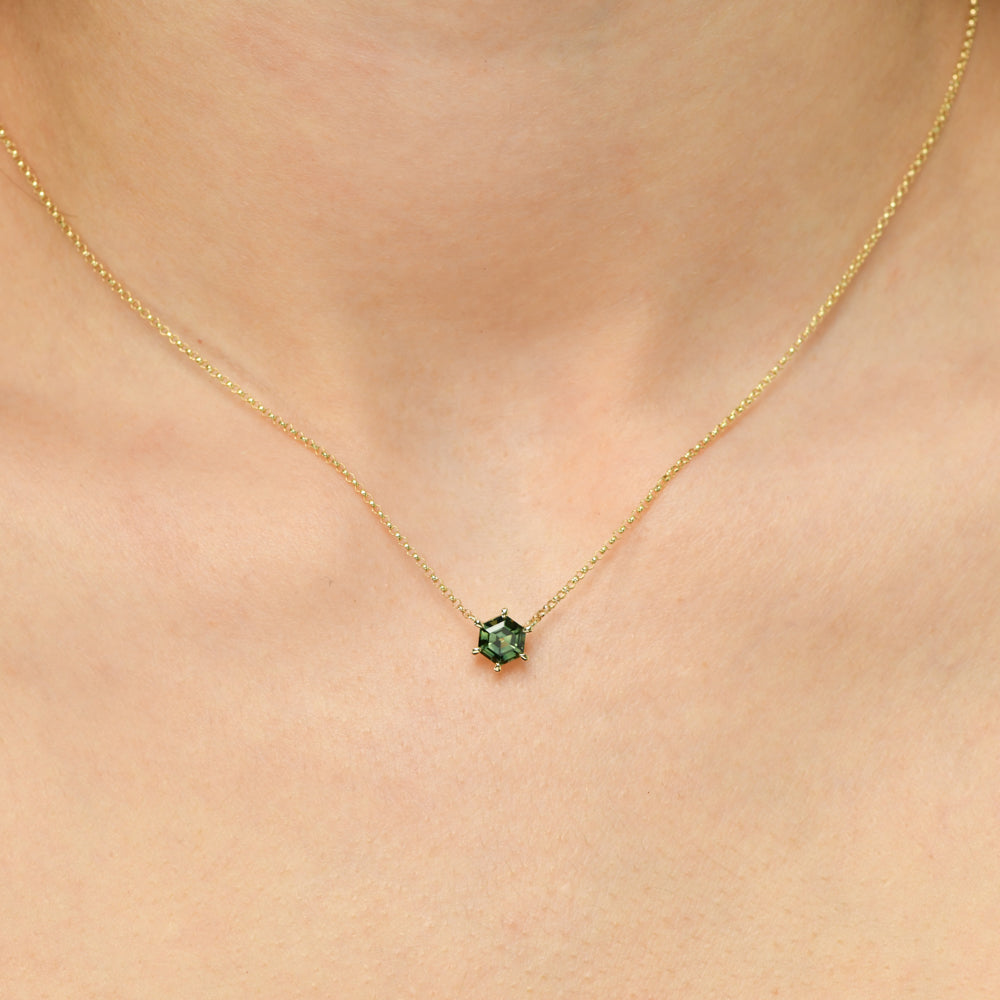 Hexagon Maya Necklace
