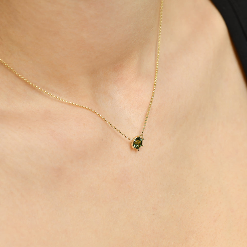 Hexagon Maya Necklace