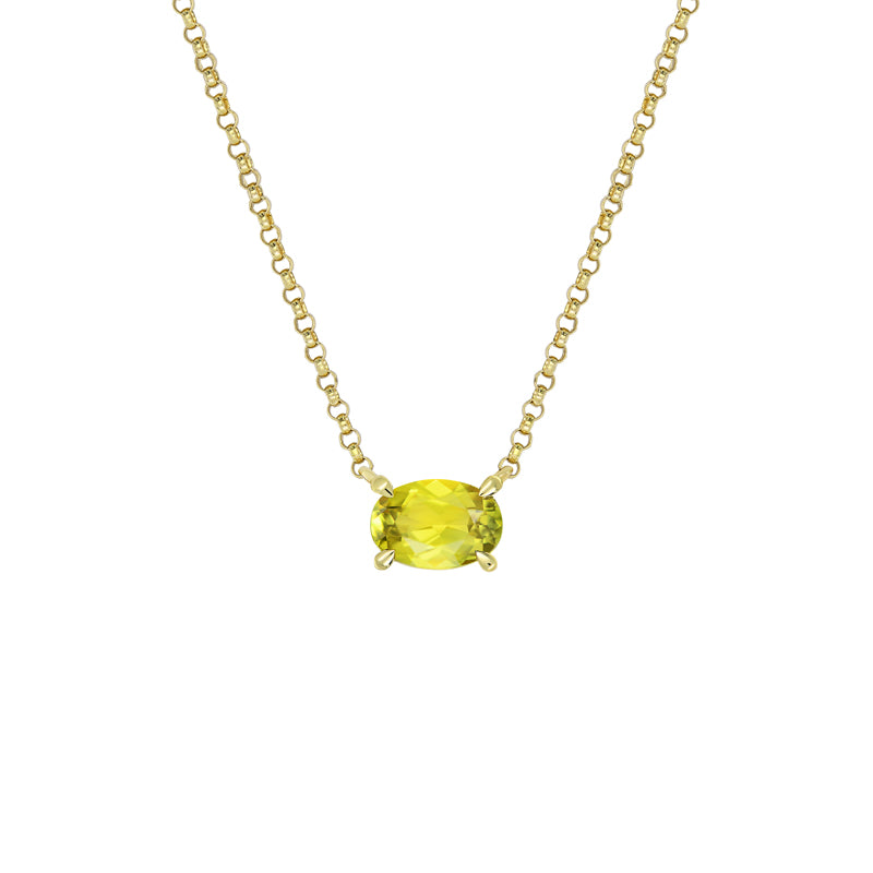 Maya Oval Necklace
