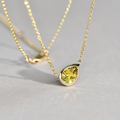 Adele Pear Necklace
