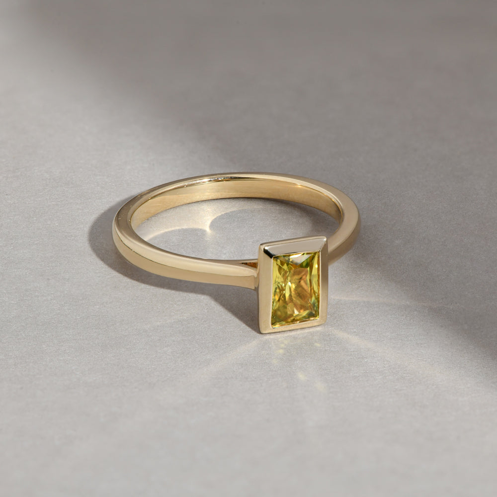 Adelia Baguette Ring