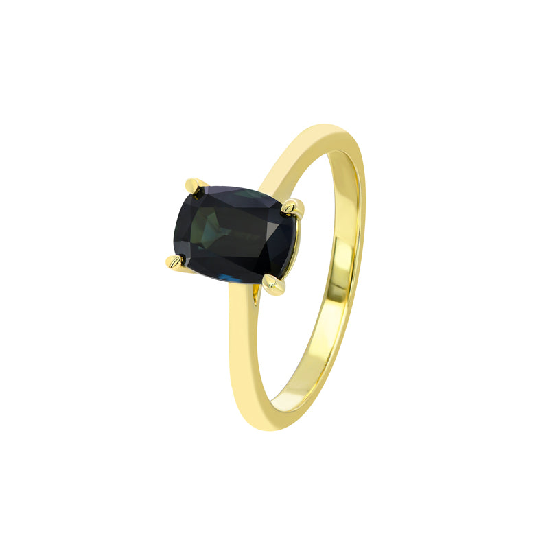 Maira Cushion Sapphire Ring