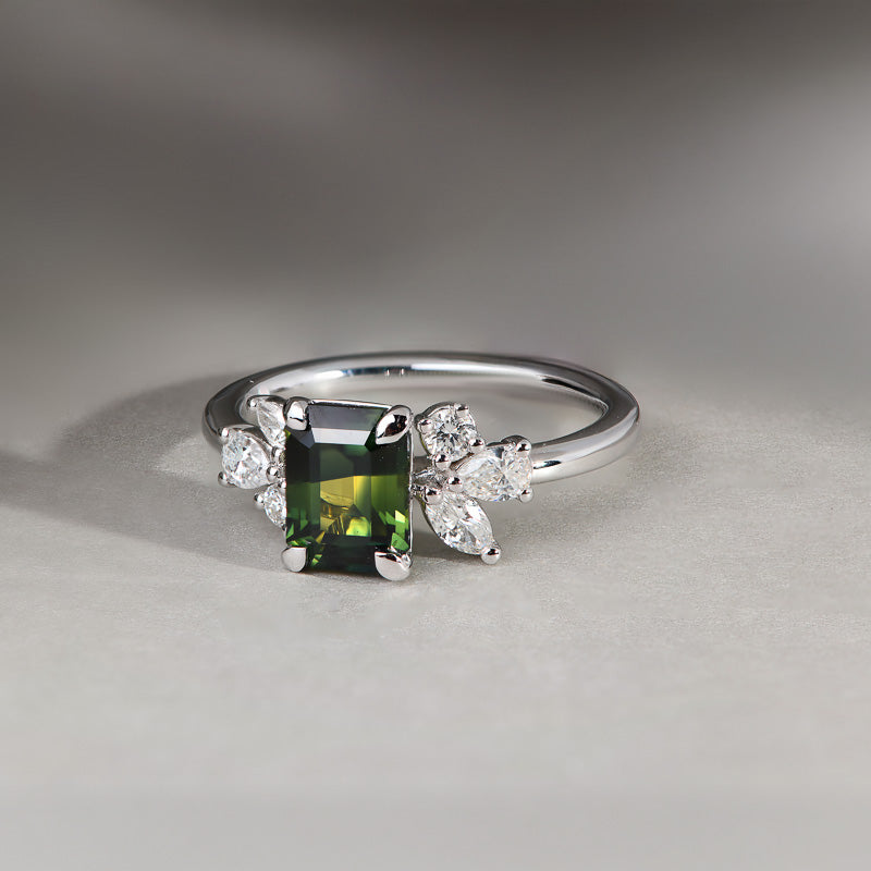 Aurelia Emerald Ring