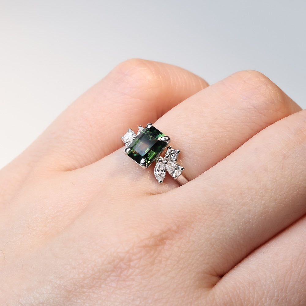 Aurelia Emerald Ring