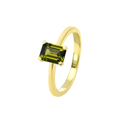 Maira Emerald Sapphire Ring