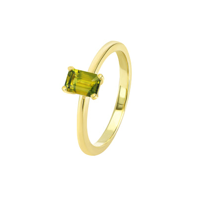 Maira Emerald Sapphire Ring