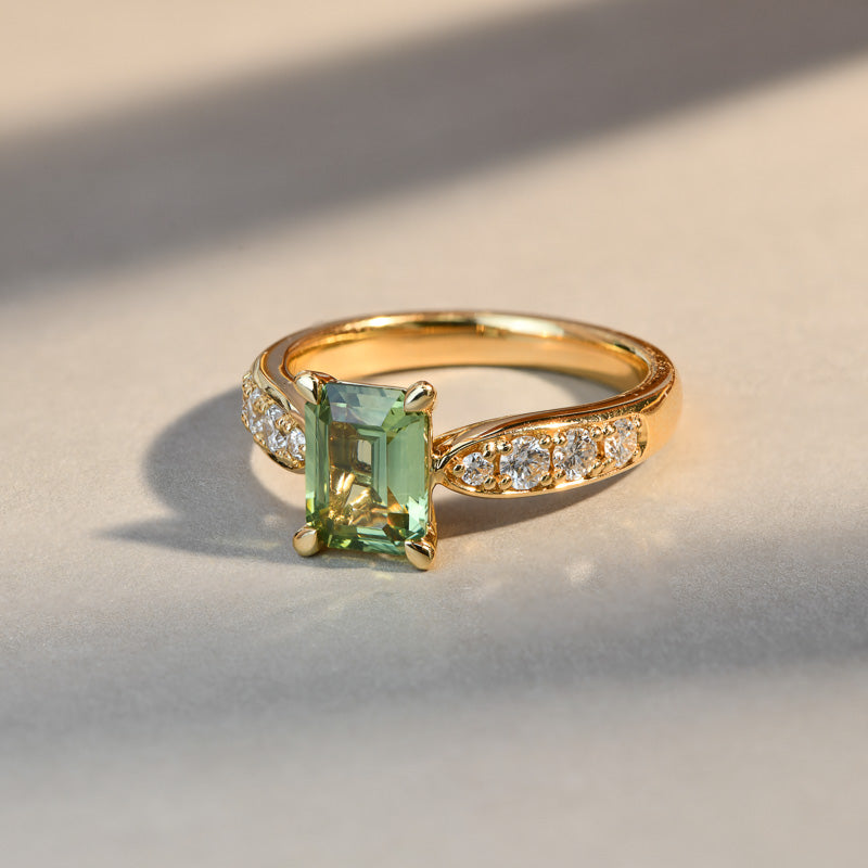 Cecilia Emerald Ring