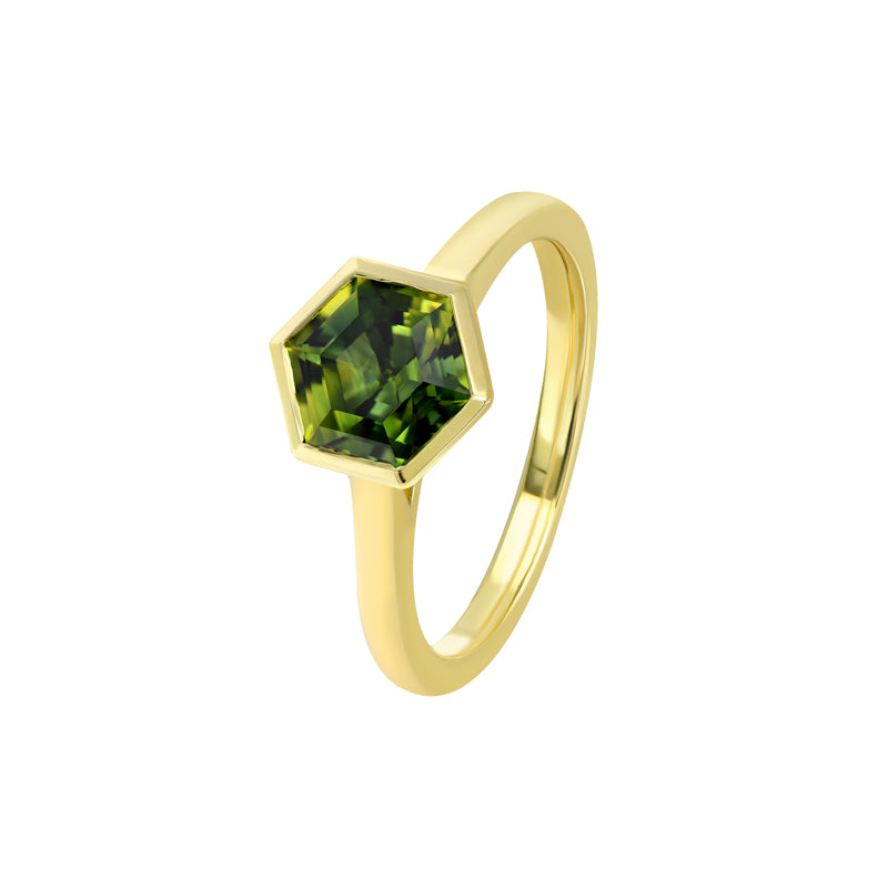 Hexagon Eloise Ring