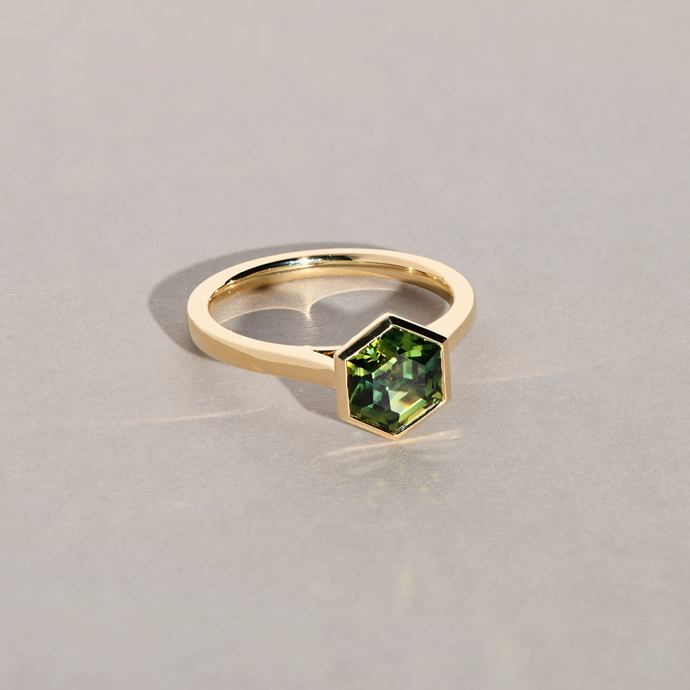 Hexagon Eloise Ring