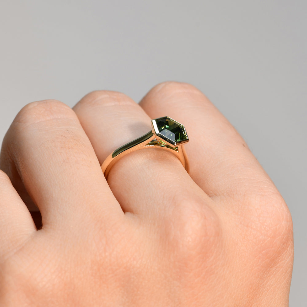 Hexagon Eloise Ring