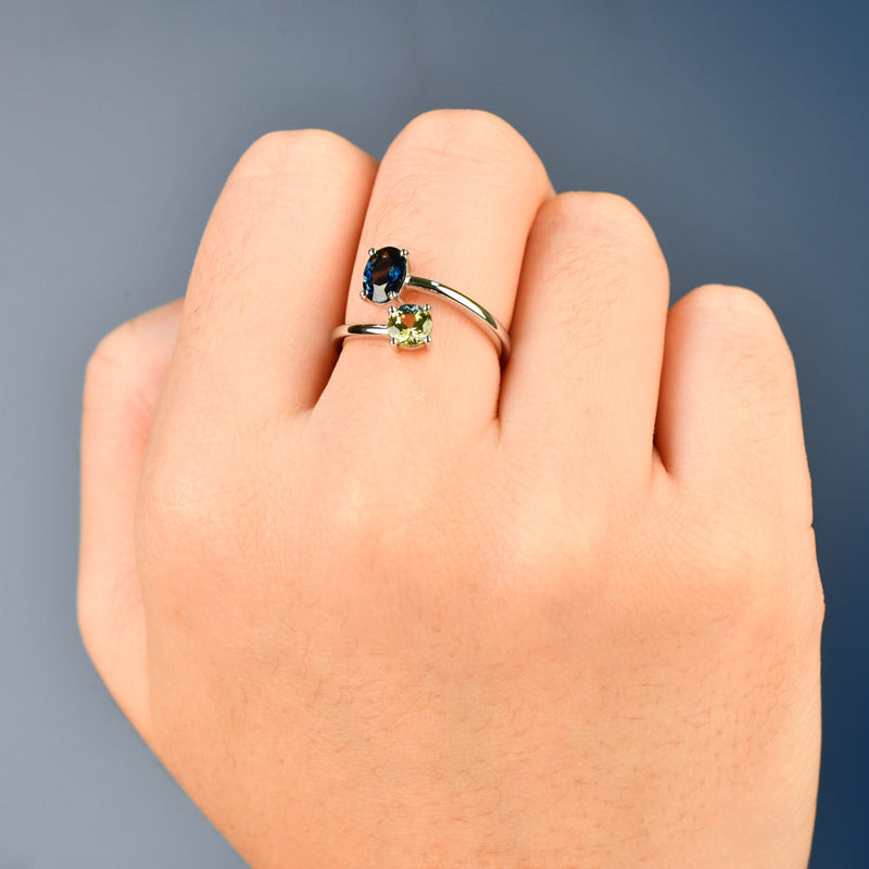 Arilla Oval Sapphire Ring