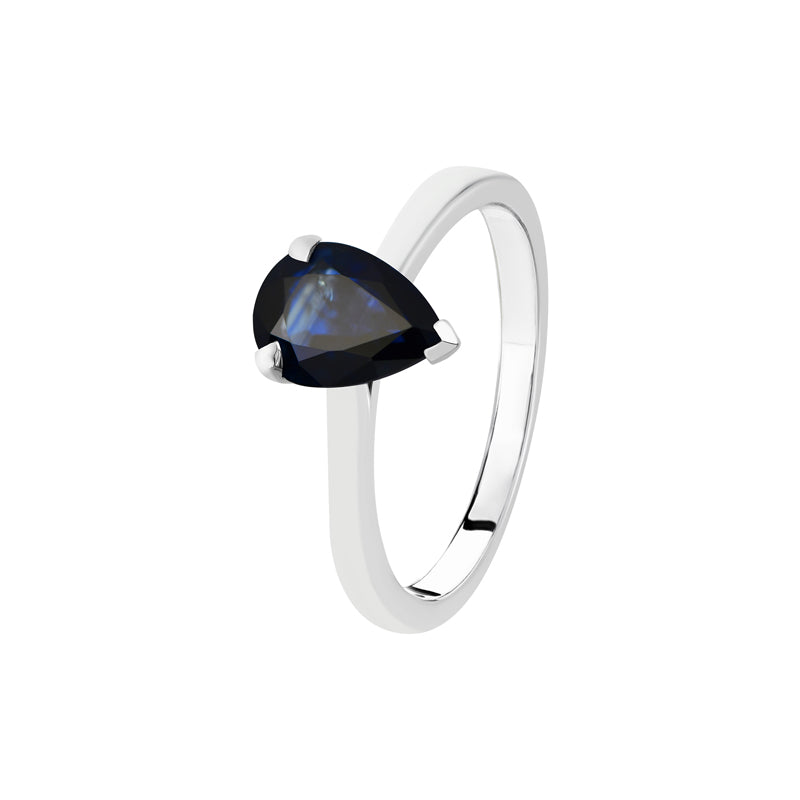 Maira Pear Sapphire Ring