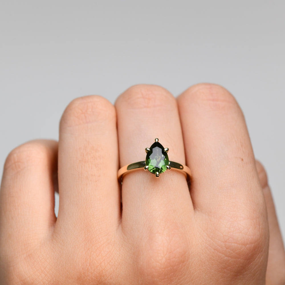 Pear Maya Ring