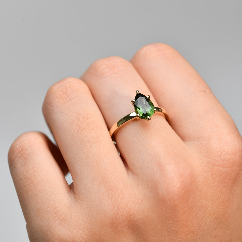 Pear Maya Ring