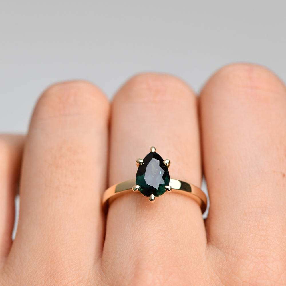 Pear Maya Ring