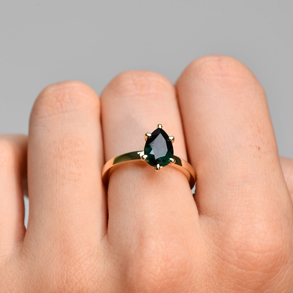 Pear Maya Ring