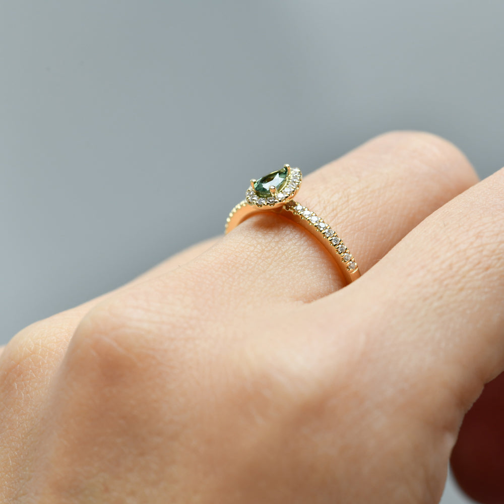 Clarissa Pear Ring