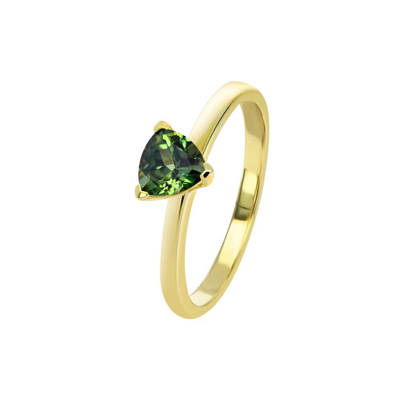 Maira Trilliant Sapphire Ring