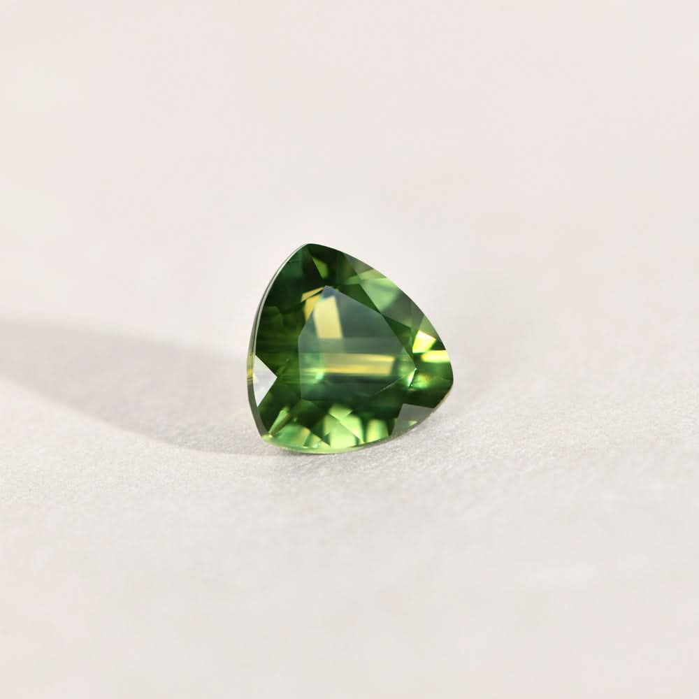 Australian Sapphire Trilliant 1 Green