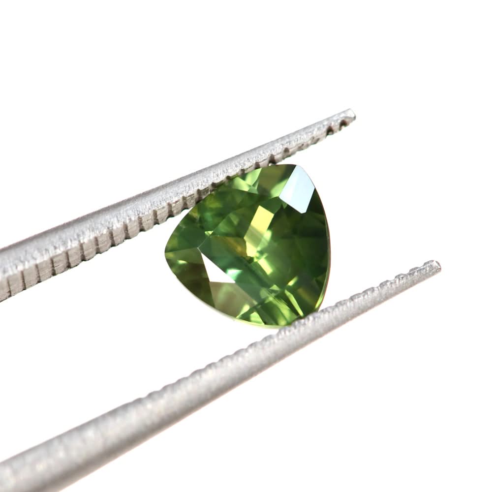 Australian Sapphire Trilliant 1 Green