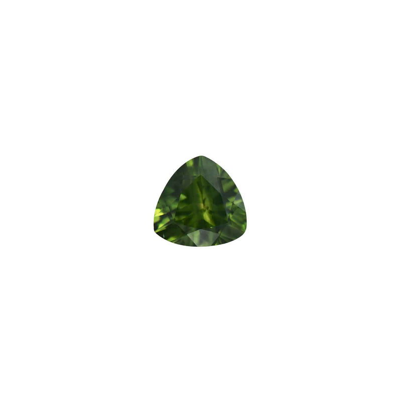 Australian Sapphire Trilliant 1=1.22ct Green