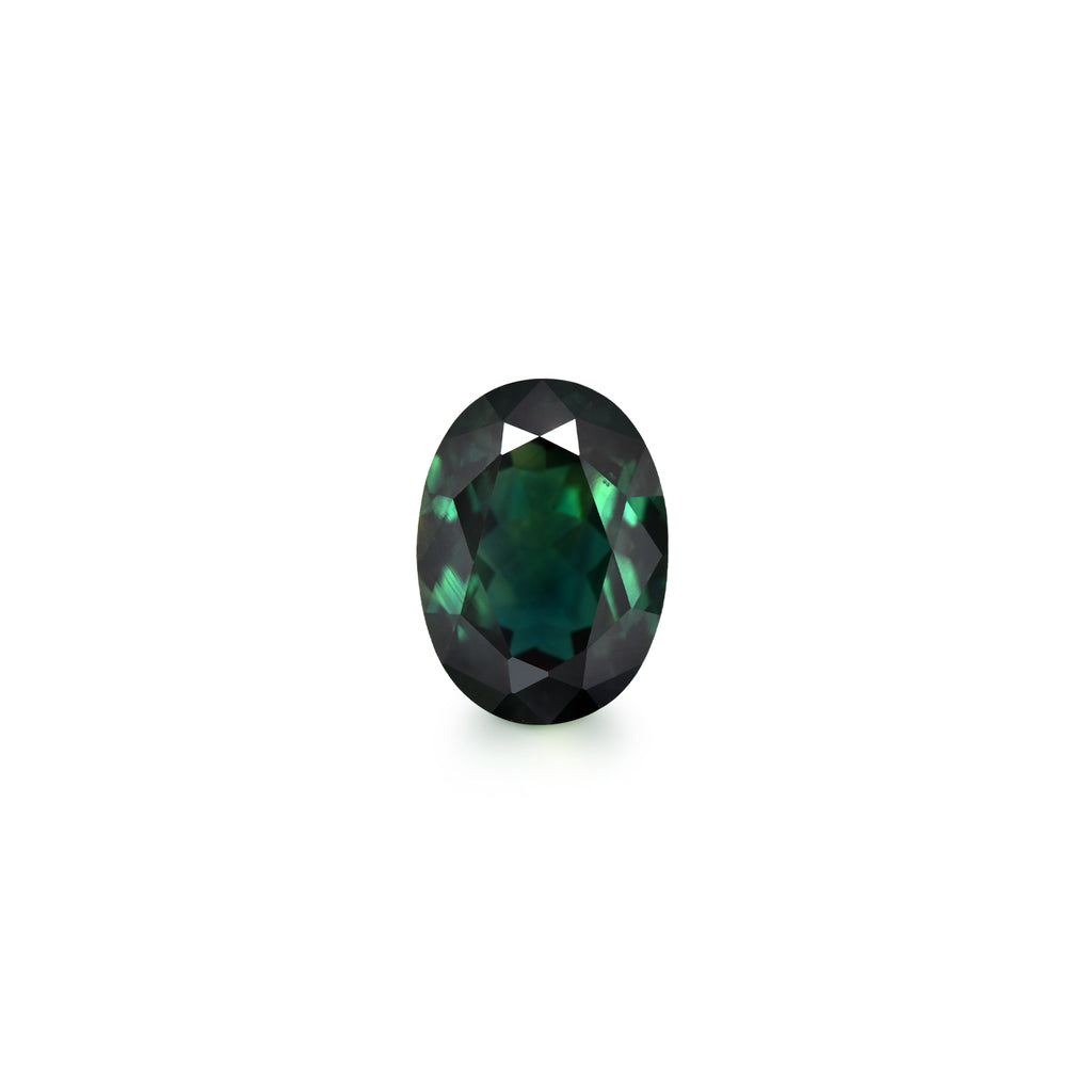Australian Sapphire Oval 1 Teal