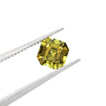 Australian Sapphire Square Emerald 1 Deep Yellow