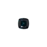 Australian Sapphire Square Cushion 1 Blueish Teal