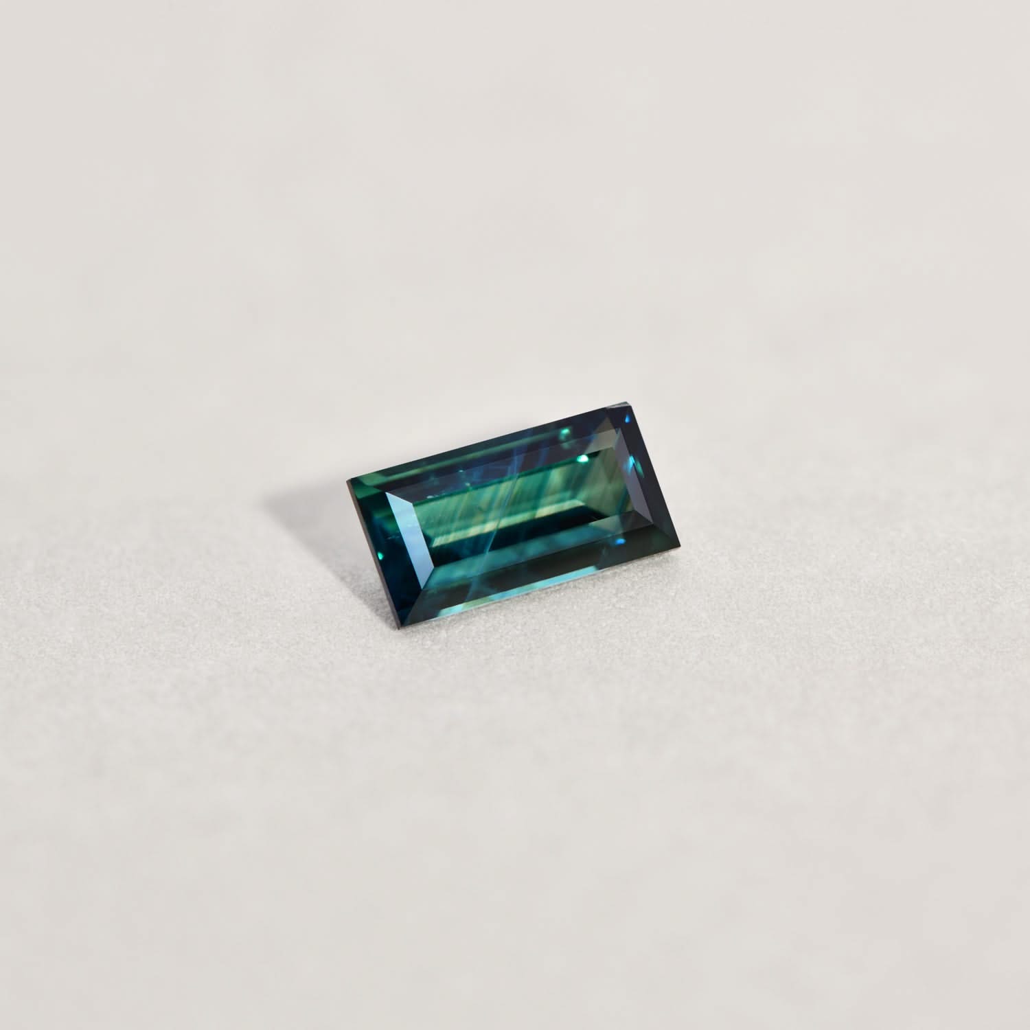 Australian Sapphire Baguette 1 Teal