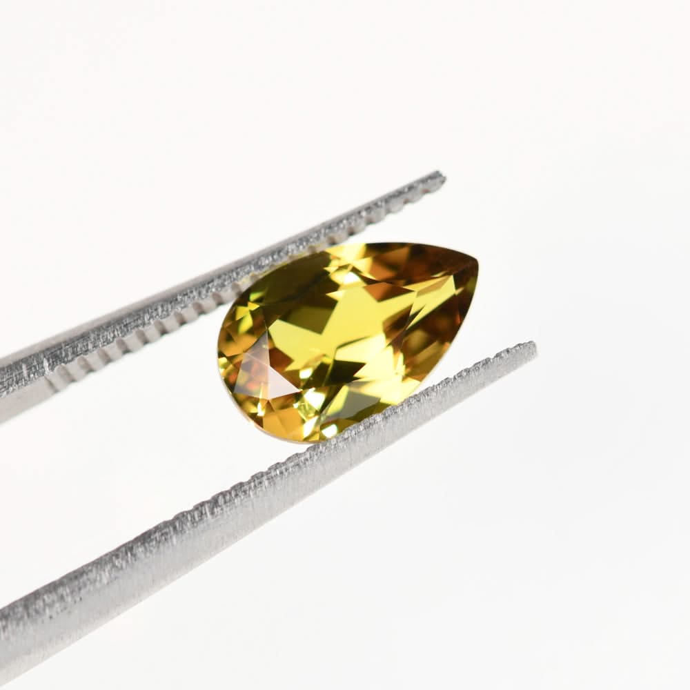 Australian Sapphire Pear 1 Golden