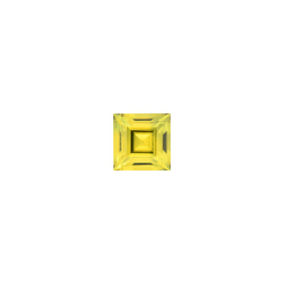 Australian Sapphire Carre 1=1.18ct Golden Yellow