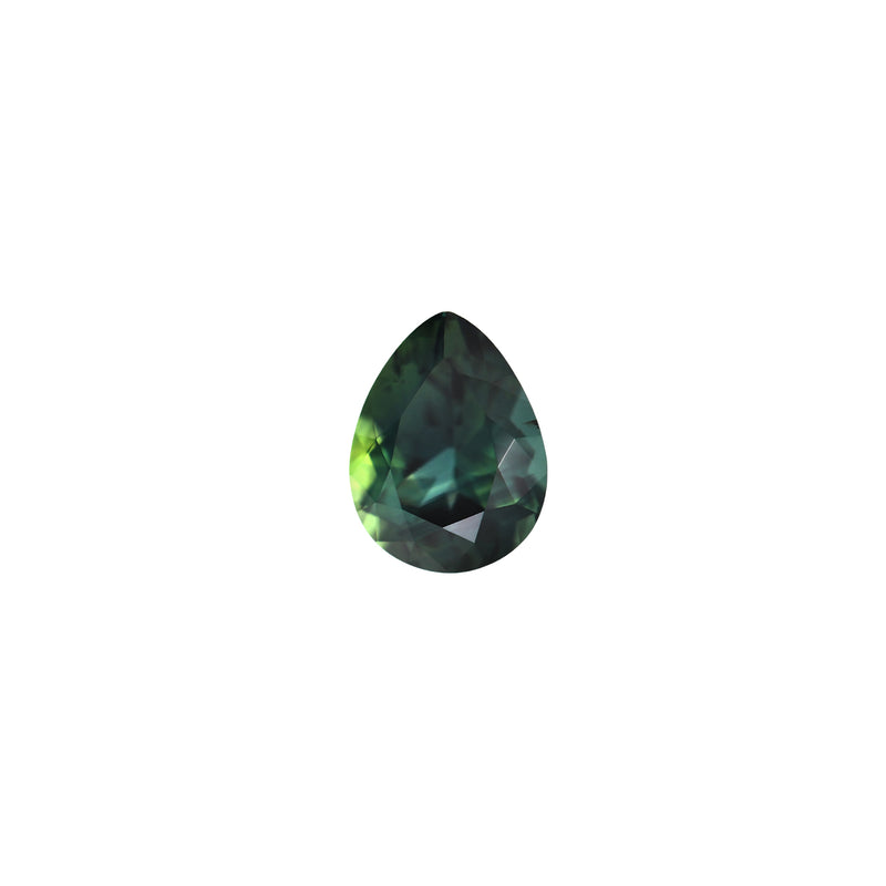 Australian Sapphire Pear 1=2.32ct Teal