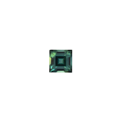 Australian Sapphire Carre 1=1.08ct Blue