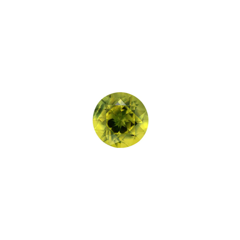 Australian Sapphire Round 1=1.39ct Yellow