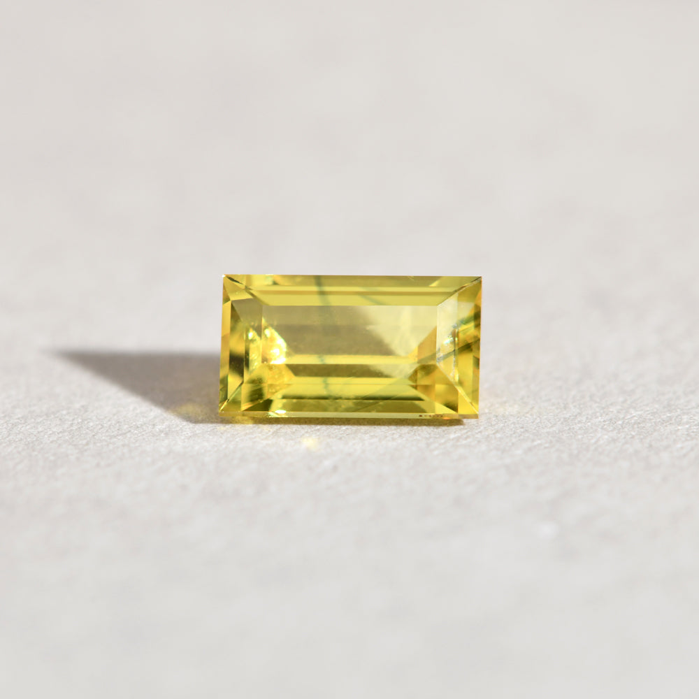 Australian Sapphire Baguette 1 Yellow
