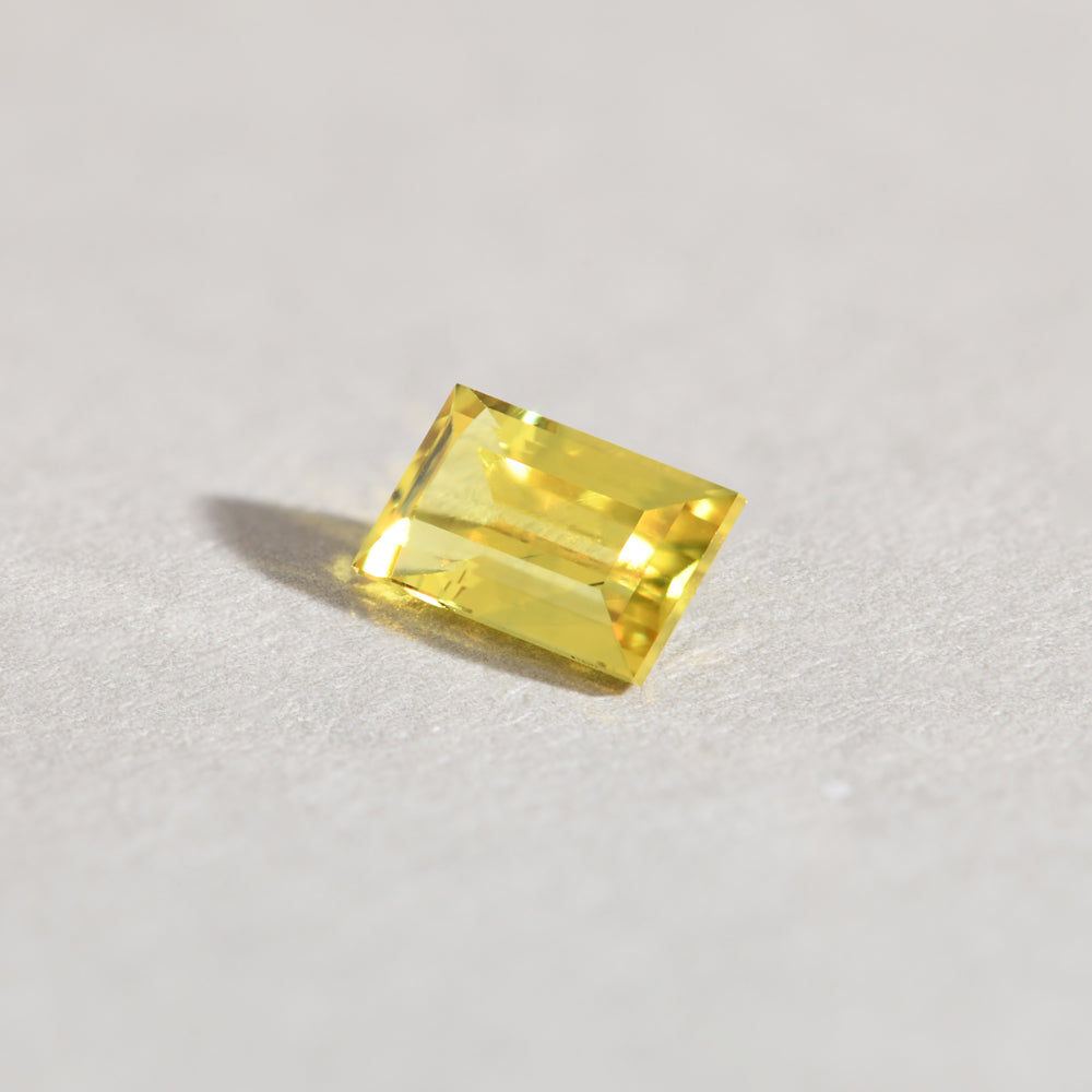 Australian Sapphire Baguette 1 Yellow