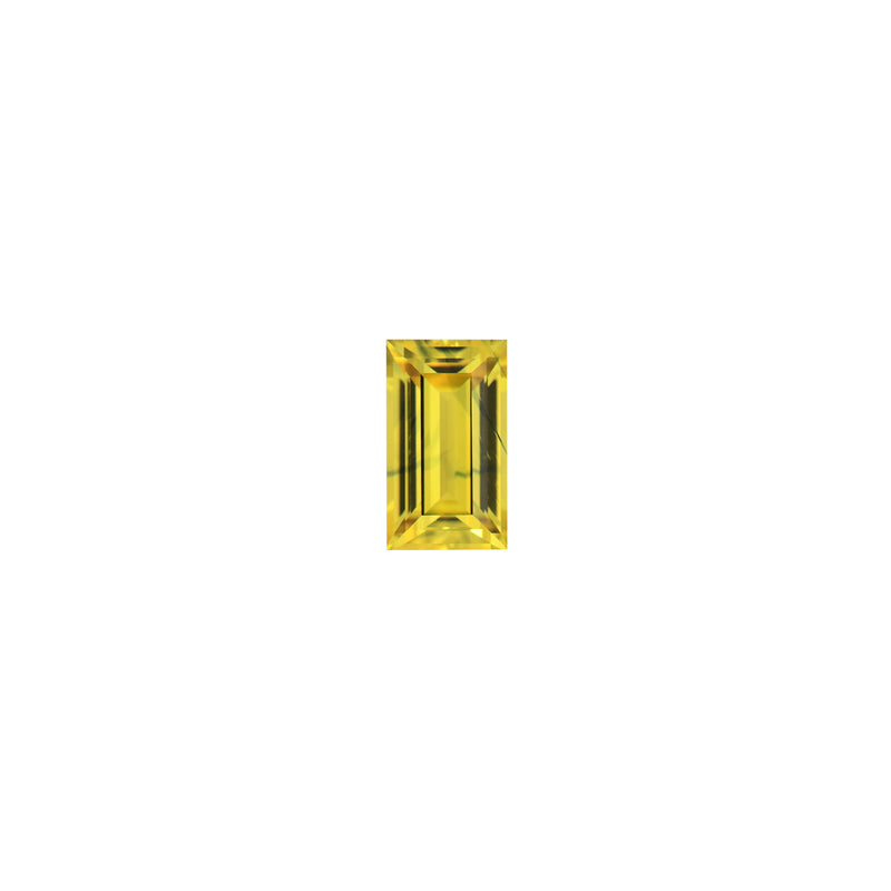 Australian Sapphire Baguette 1=0.92ct Yellow