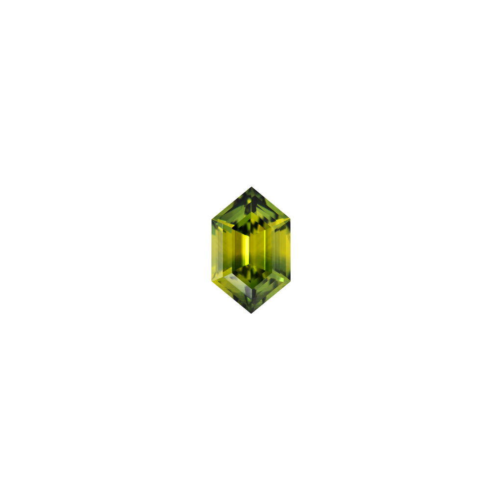 Australian Sapphire Fancy 1 Yellowish Green