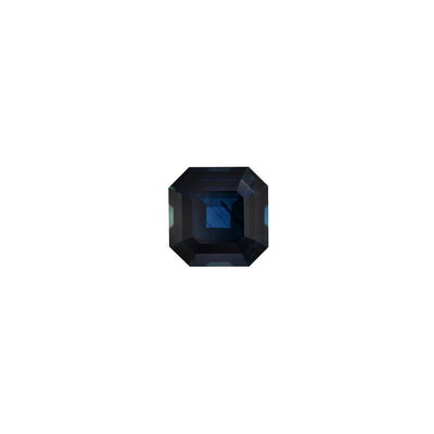 Australian Sapphire Square Emerald 1=1.68ct Blue