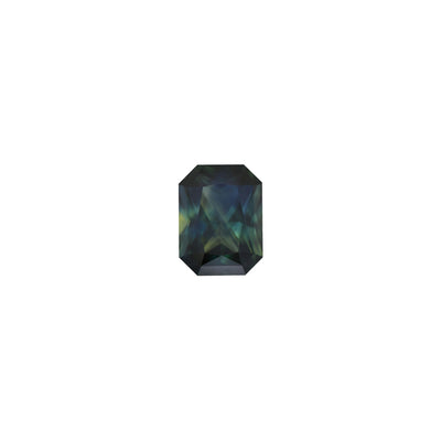 Australian Sapphire Radiant 1=1.95ct Parti