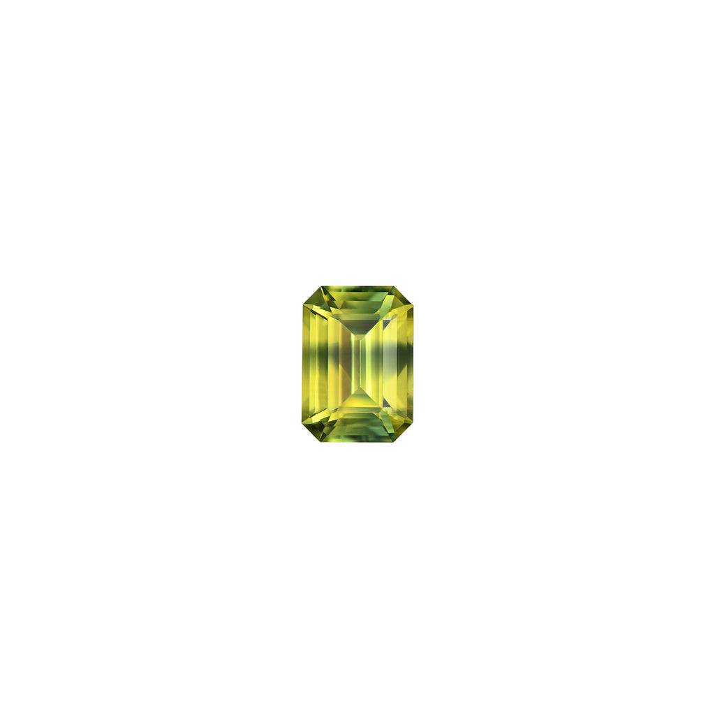 Australian Sapphire Emerald 1 Parti Yellow