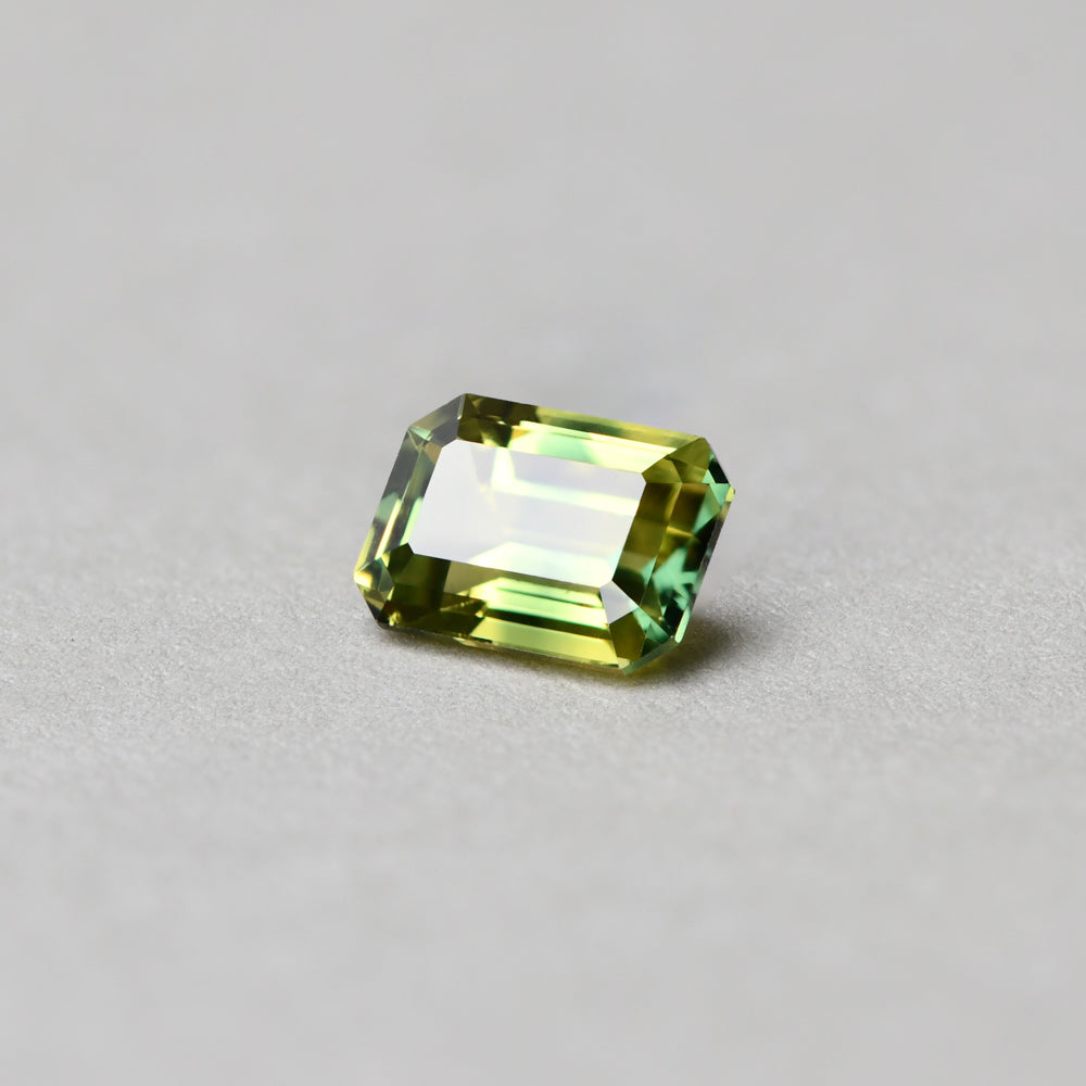 Australian Sapphire Emerald 1.29 Parti Yellow
